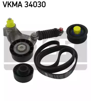 Ременный комплект SKF VKMA 34030 (VKM 34030, VKM 34031, VKM 34032, VKMV 6PK1642)